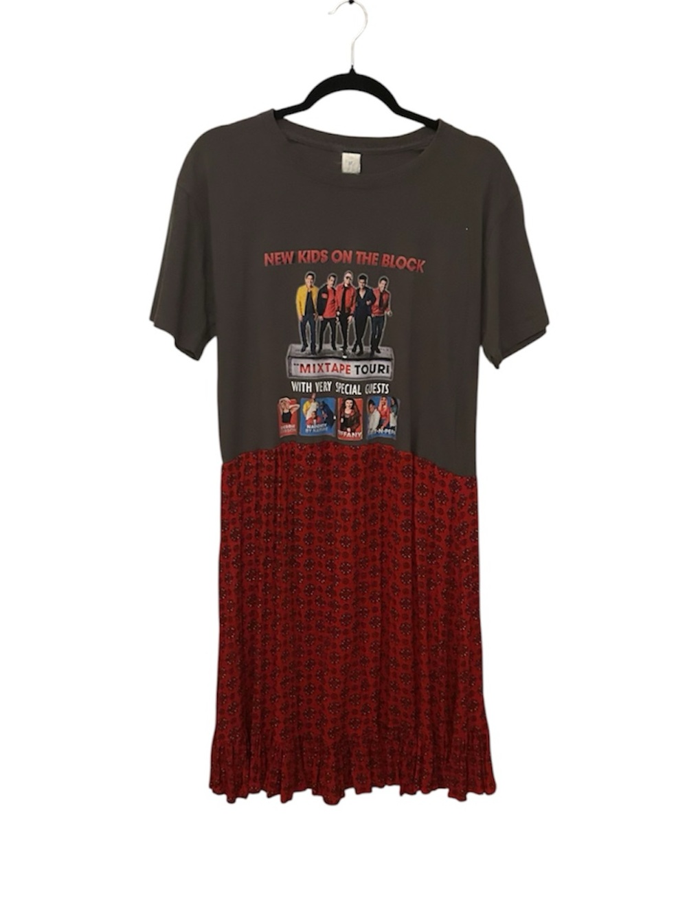 New Kids On The Block Upcycled dress S/M